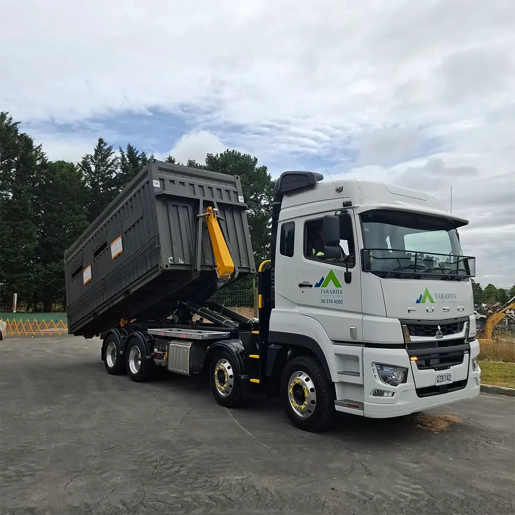 TararuaDistrictCouncil TRGroup Palfinger Hookloader T22 Sq