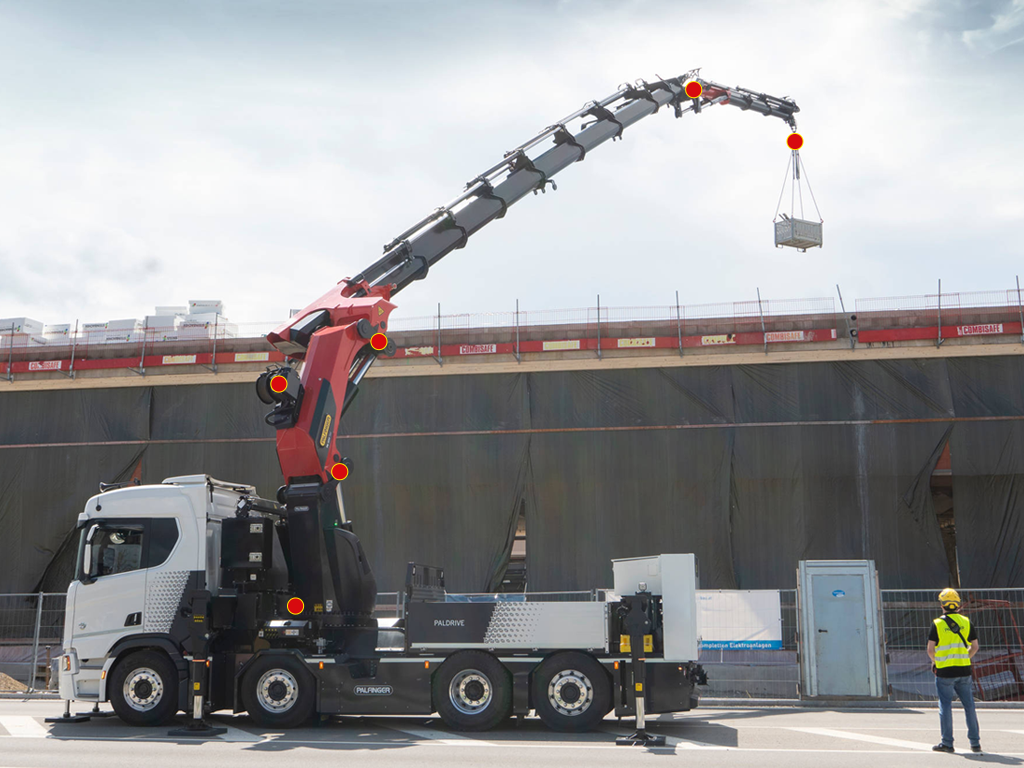 Palfinger Truck mounted Crane Wear And Tear Parts