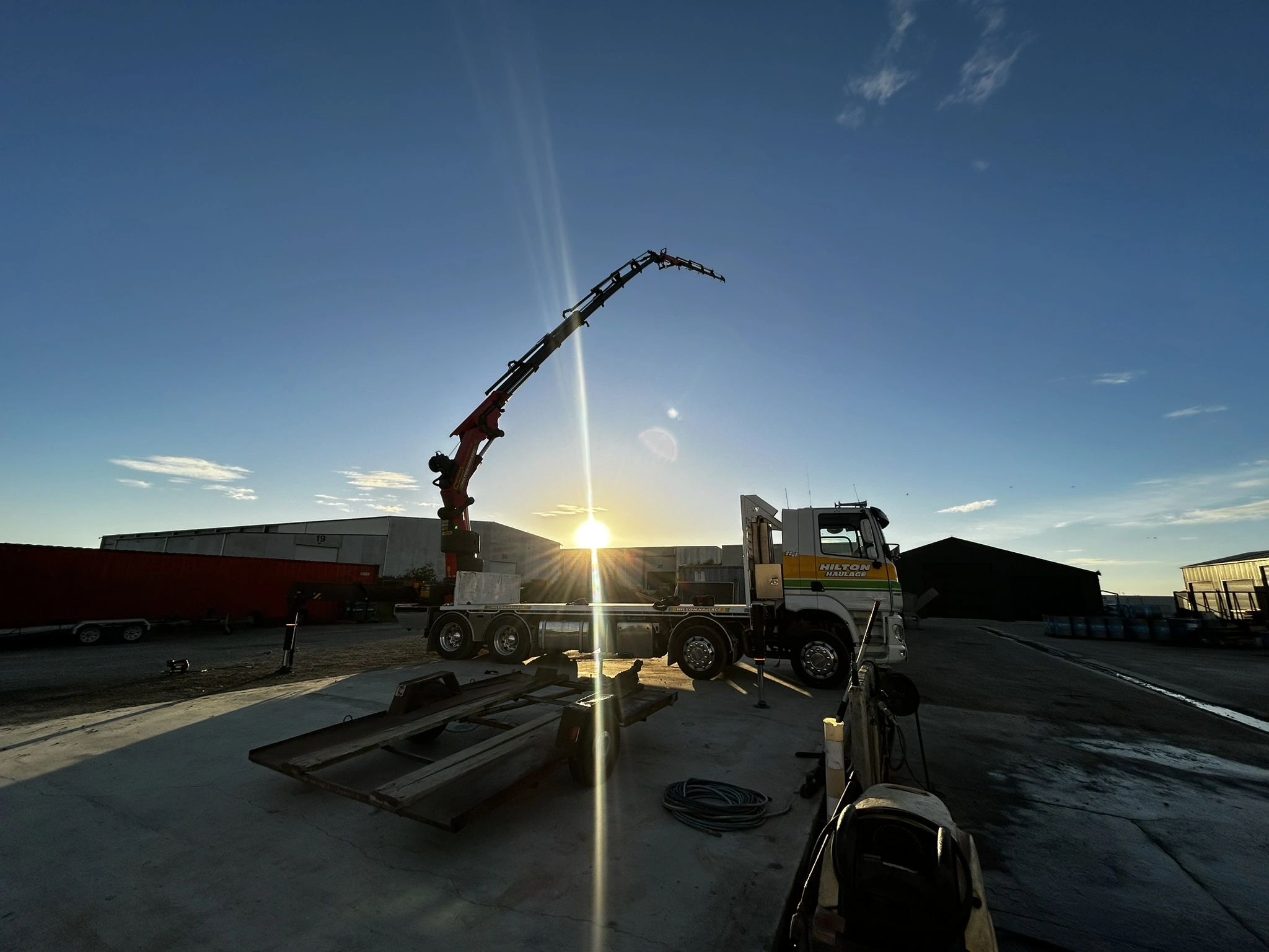 South Canterbury Hydraulics providing field support for PALFINGER crane customers